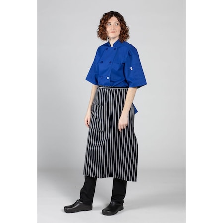 Uncommon Threads Full Bistro Apron Chalk Stripe 3052-4100